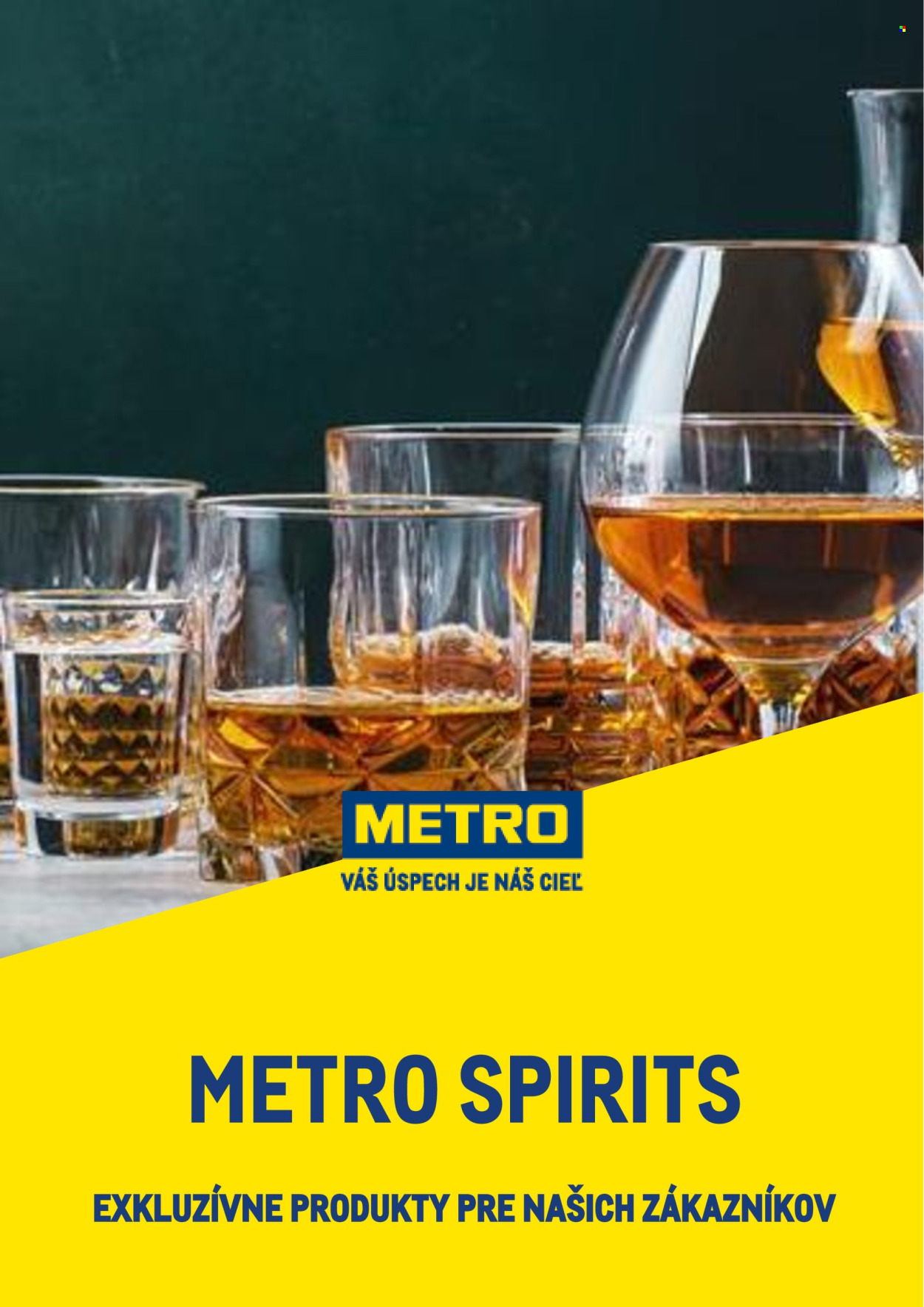 Leták Metro. Strana 1