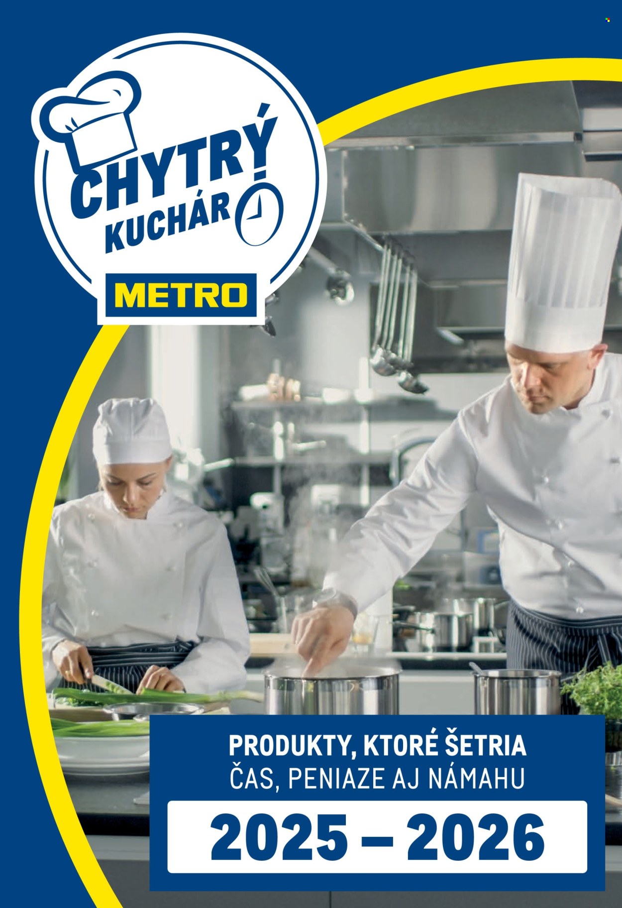 Leták Metro. Strana 1