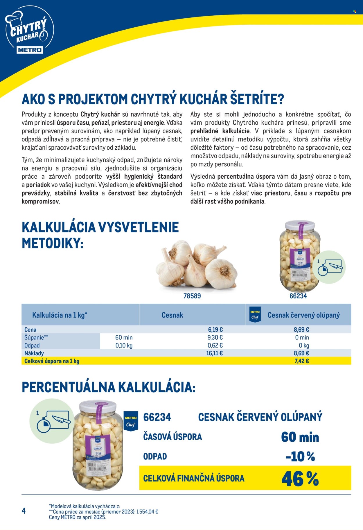 Leták Metro. Strana 4