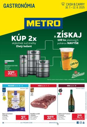 Metro - Gastronómia