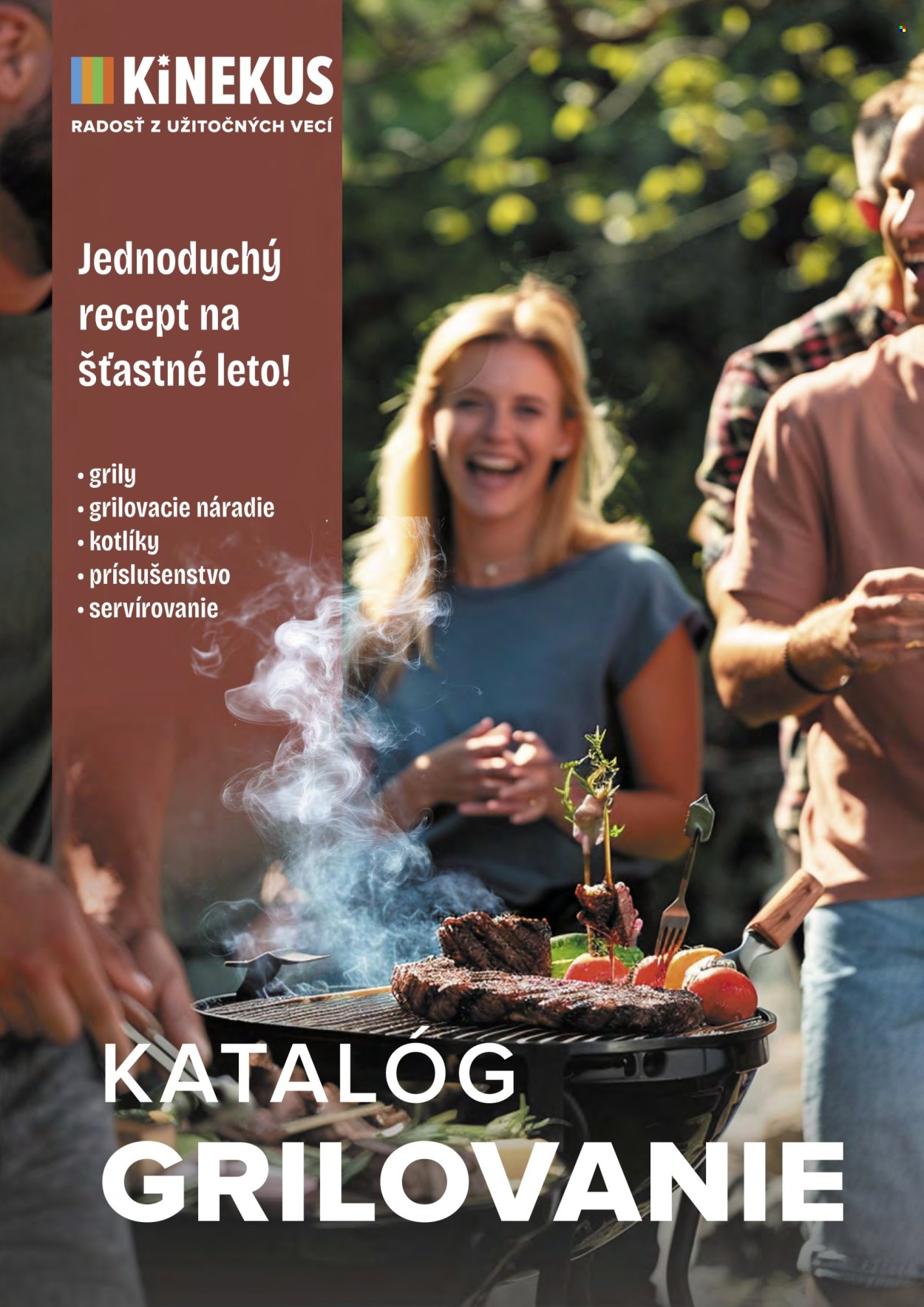 Leták Kinekus. Strana 1