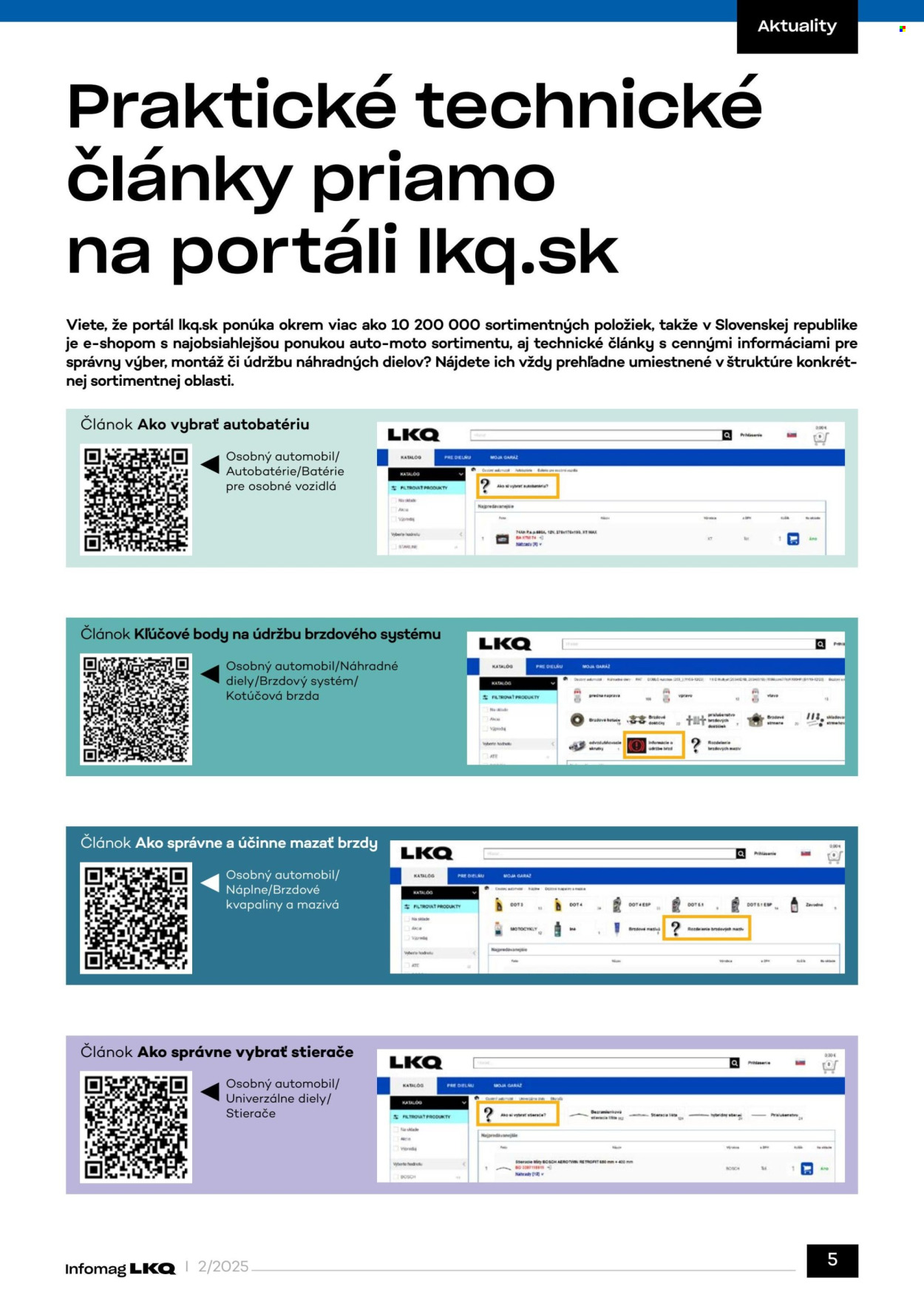 Leták LKQ. Strana 5