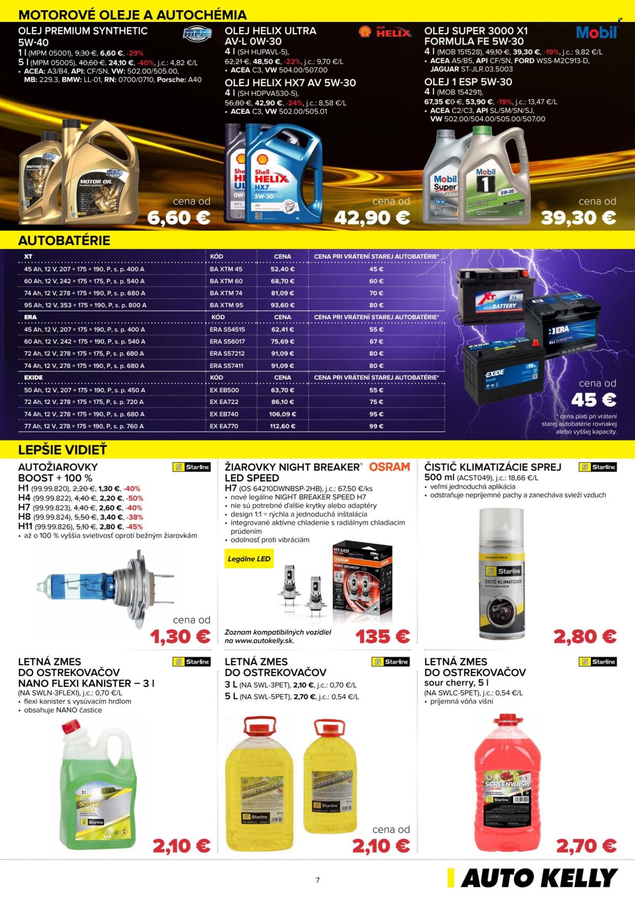 Leták Auto Kelly - 29.7.2025 - 1.9.2025. Strana 7