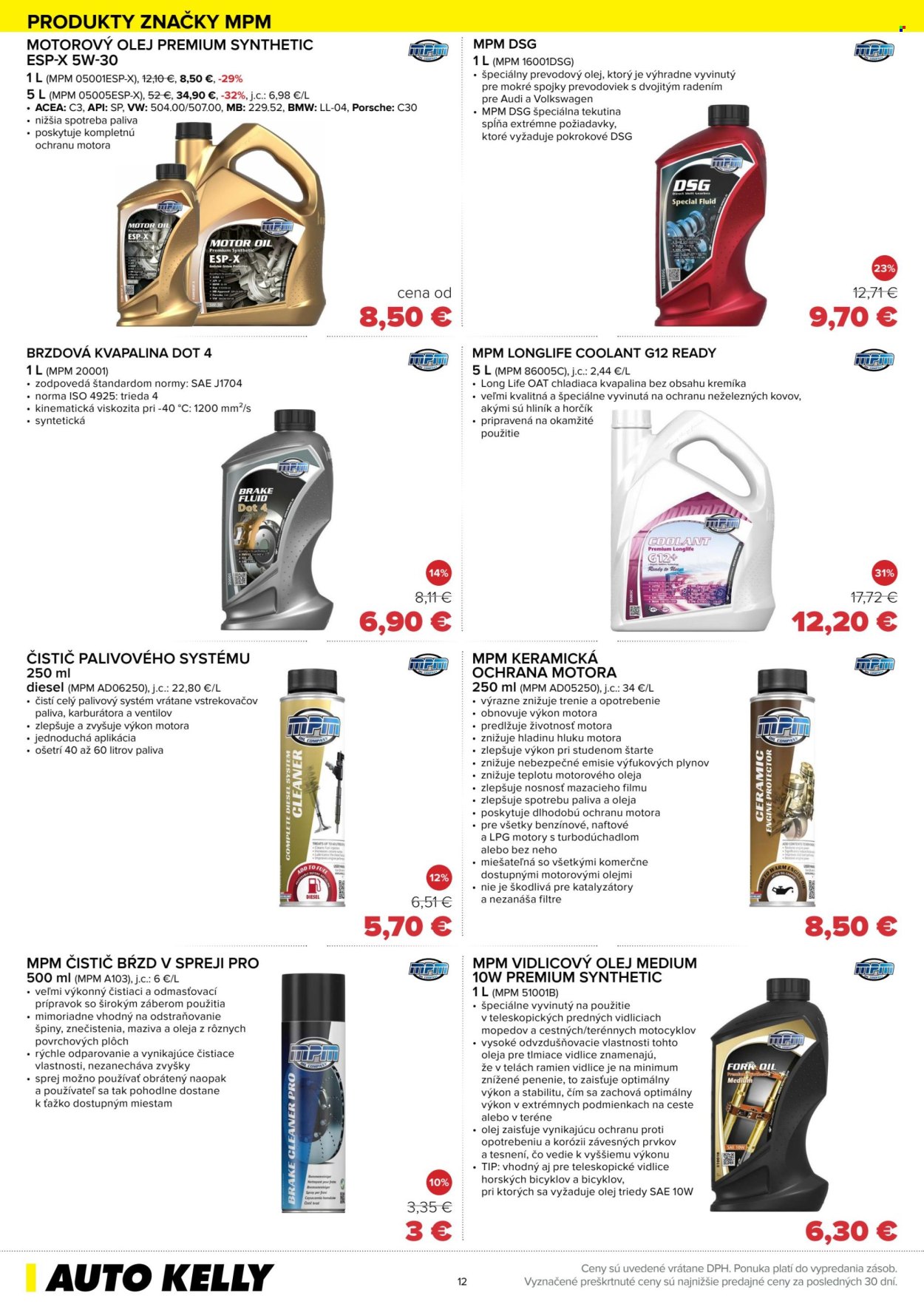 Leták Auto Kelly - 29.7.2025 - 1.9.2025. Strana 12