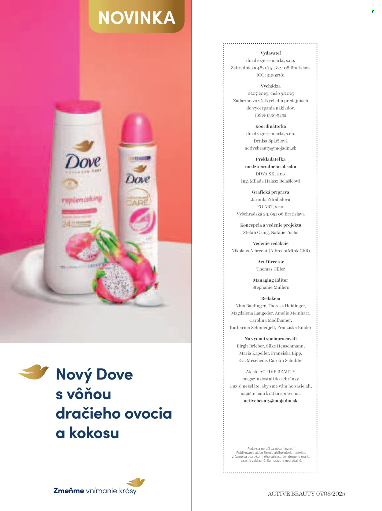 Leták dm drogerie. Strana 6
