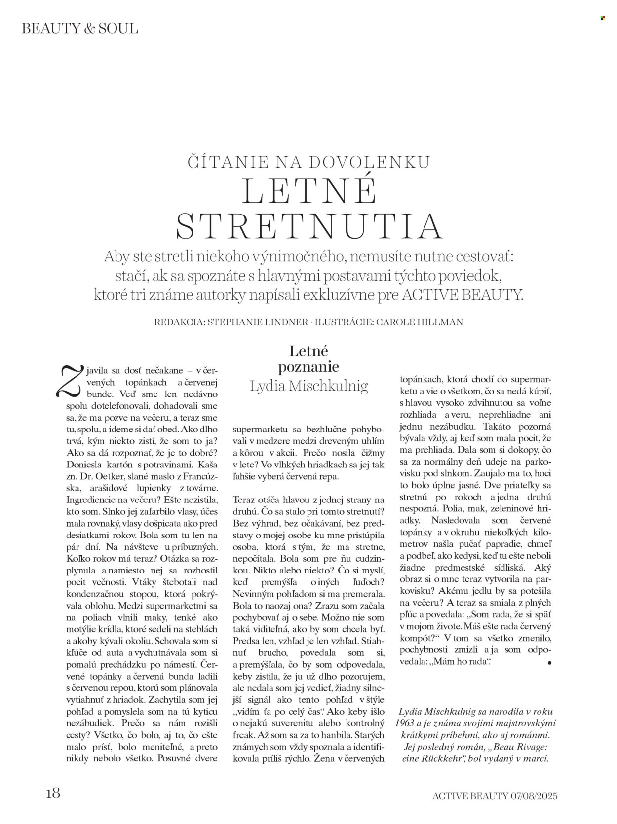 Leták dm drogerie. Strana 18