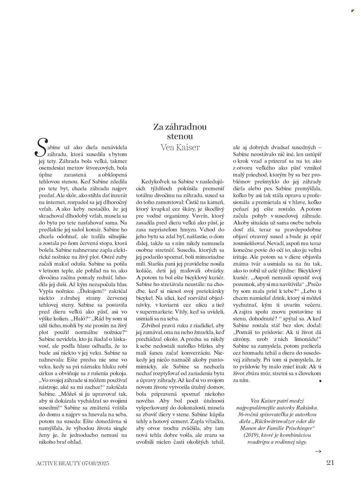 Leták dm drogerie. Strana 21