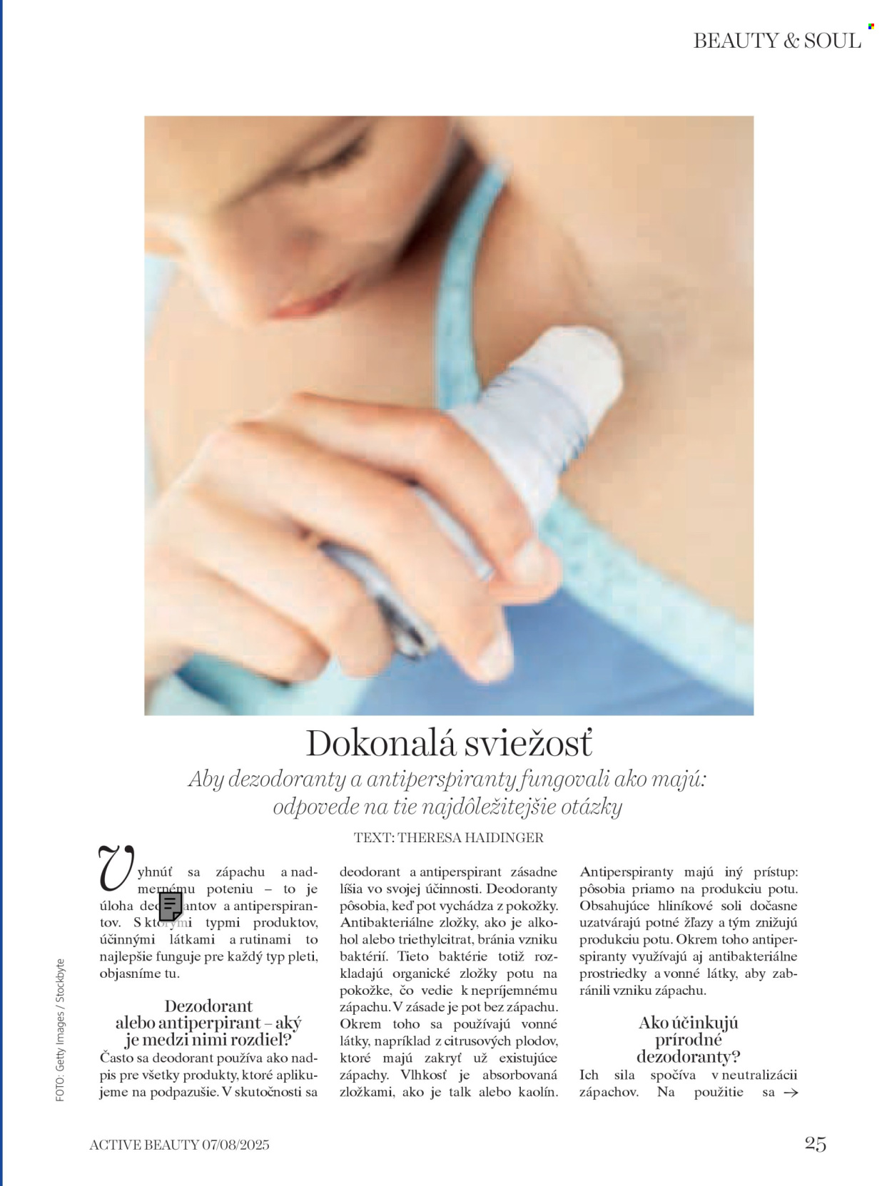 Leták dm drogerie. Strana 25
