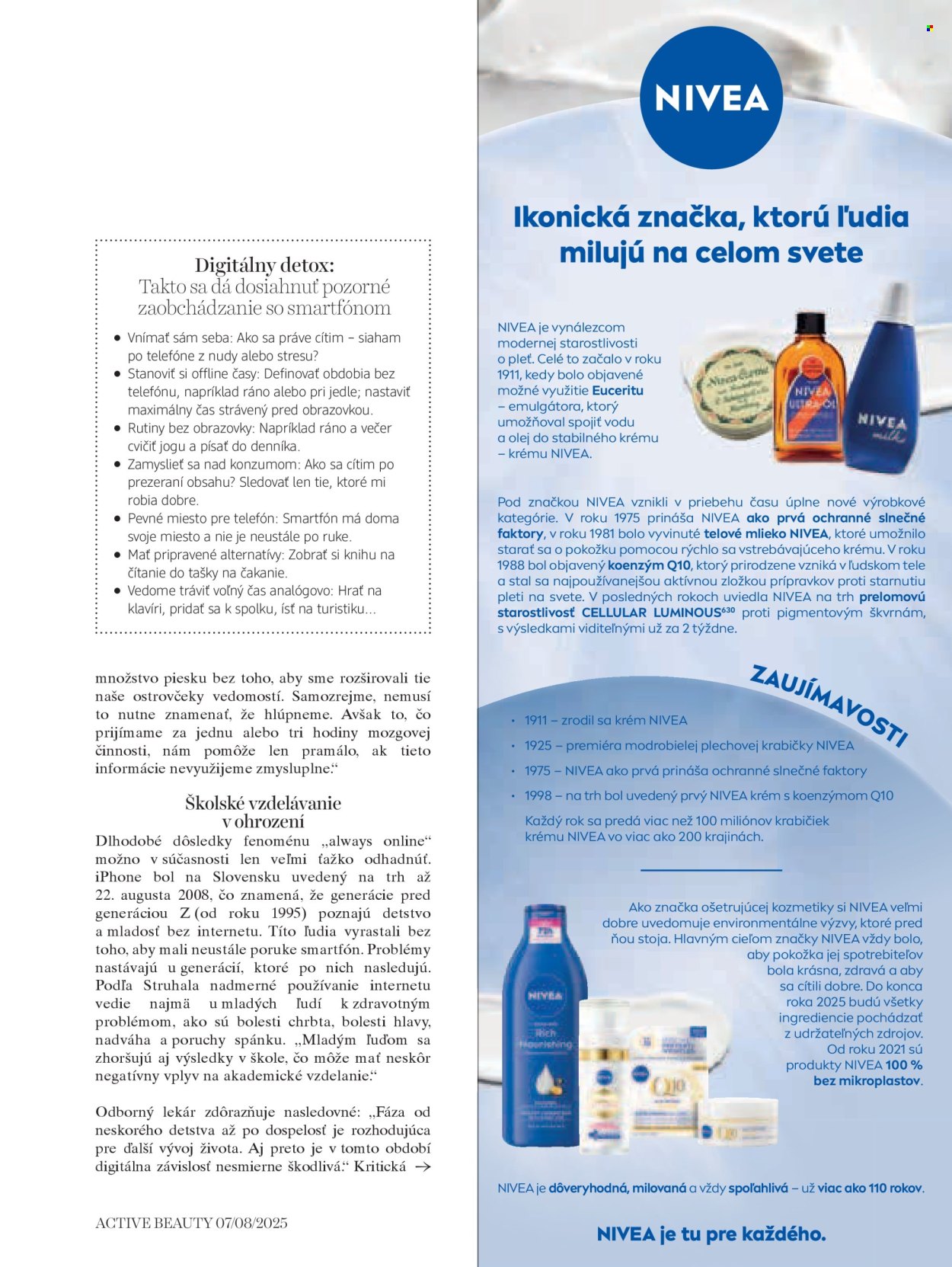 Leták dm drogerie. Strana 33