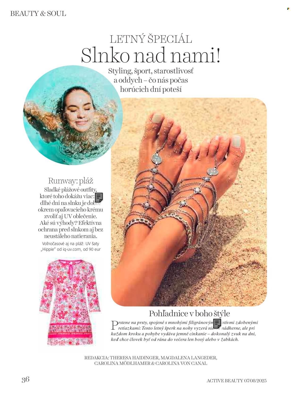 Leták dm drogerie. Strana 36