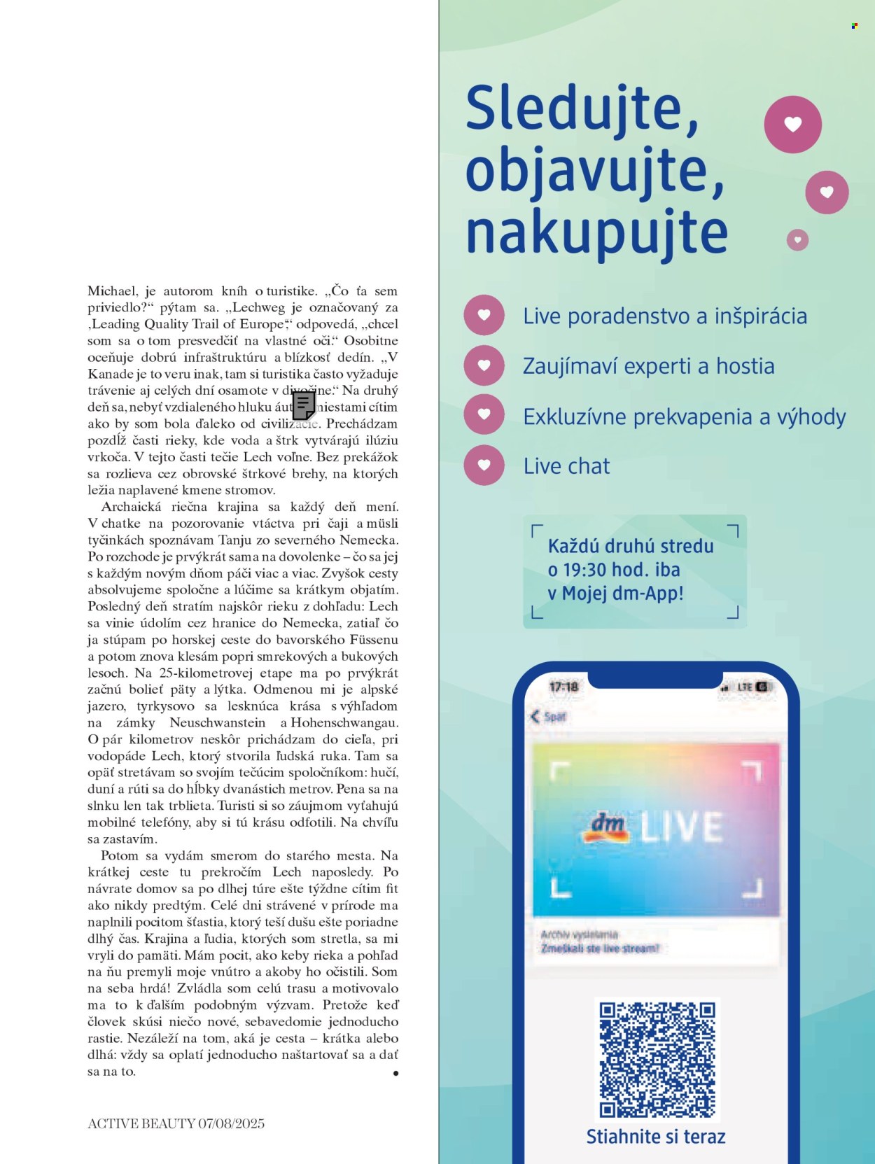 Leták dm drogerie. Strana 53