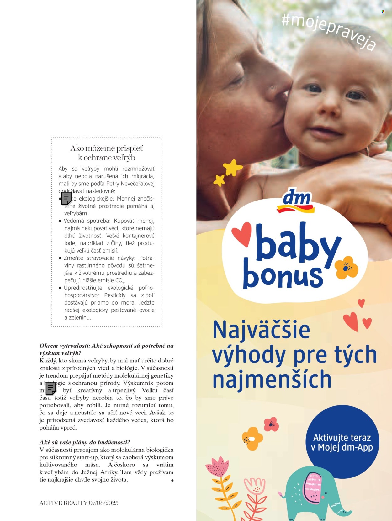 Leták dm drogerie. Strana 63