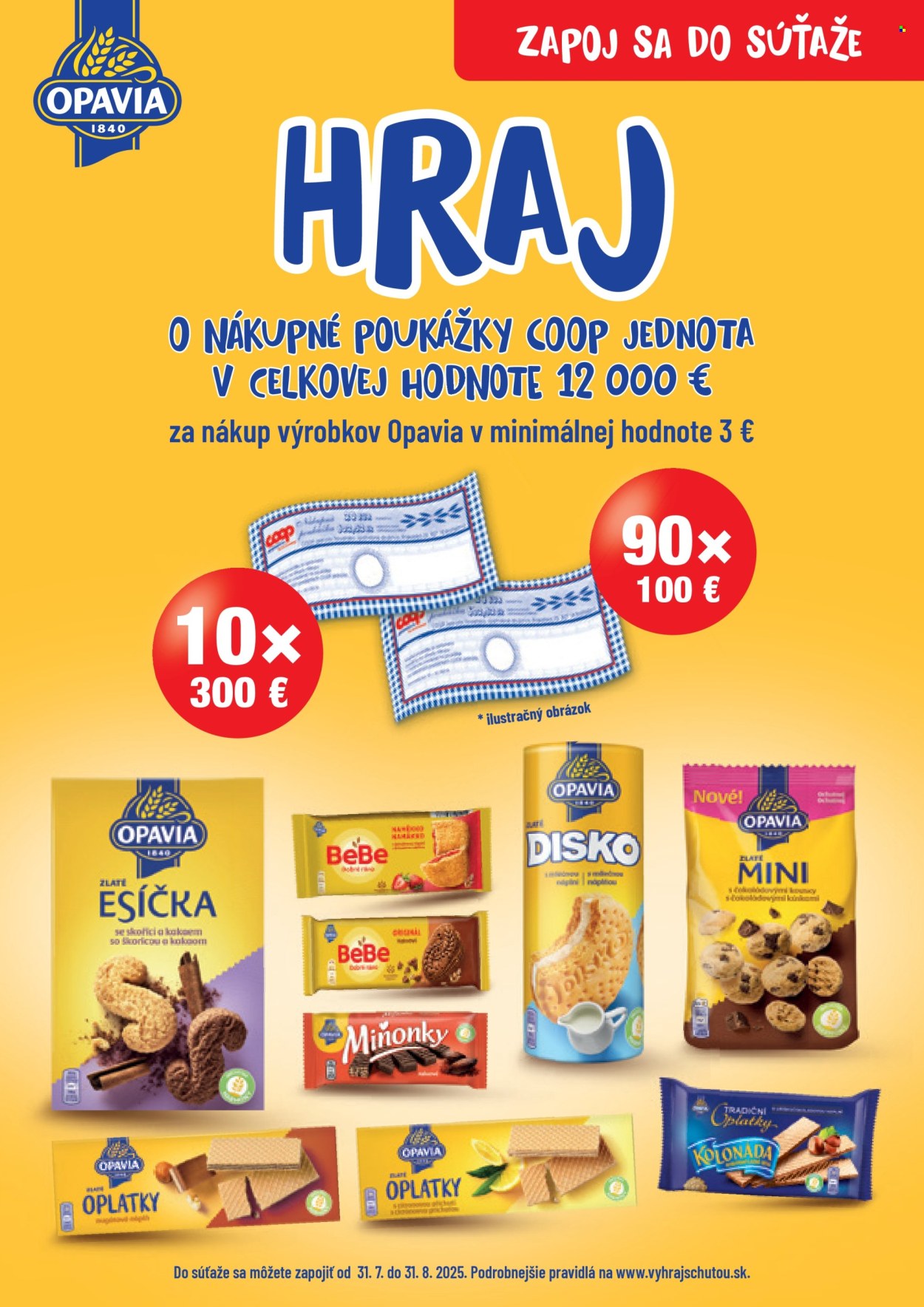 Leták COOP Jednota - 1.8.2025 - 31.8.2025. Strana 32