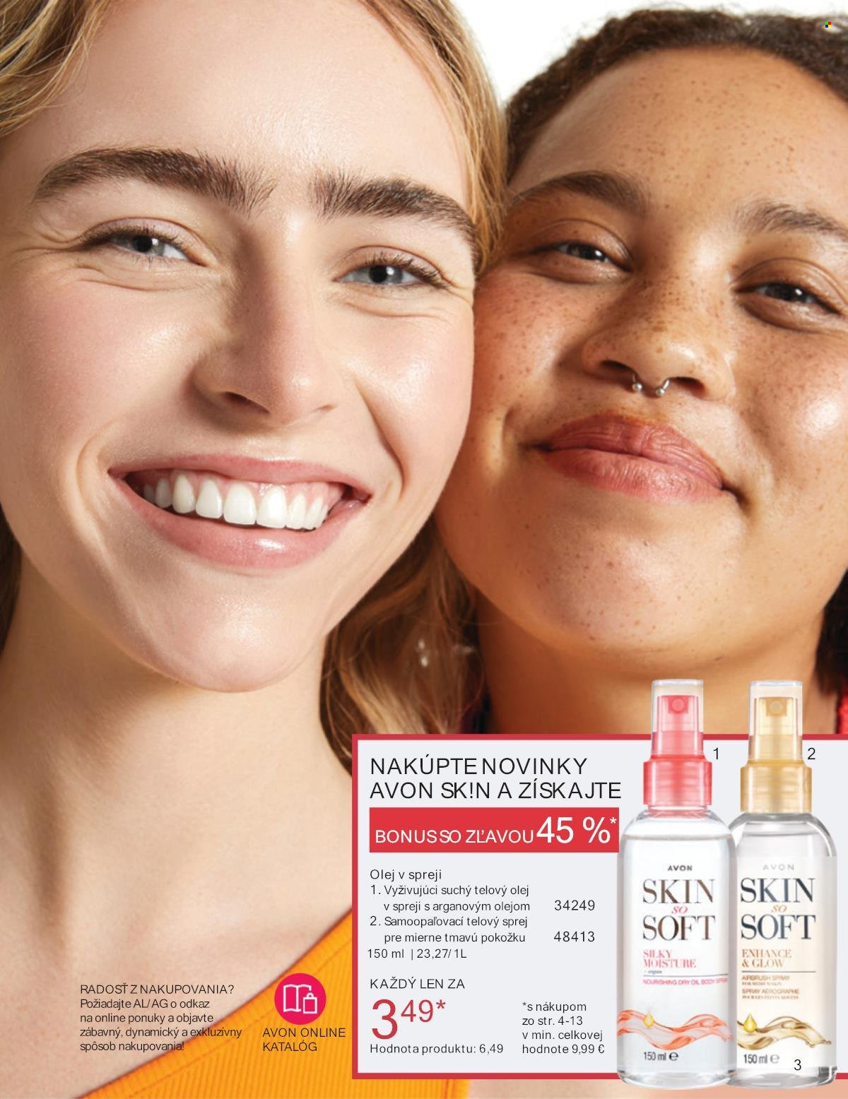 Leták Avon - 1.8.2025 - 31.8.2025. Strana 3
