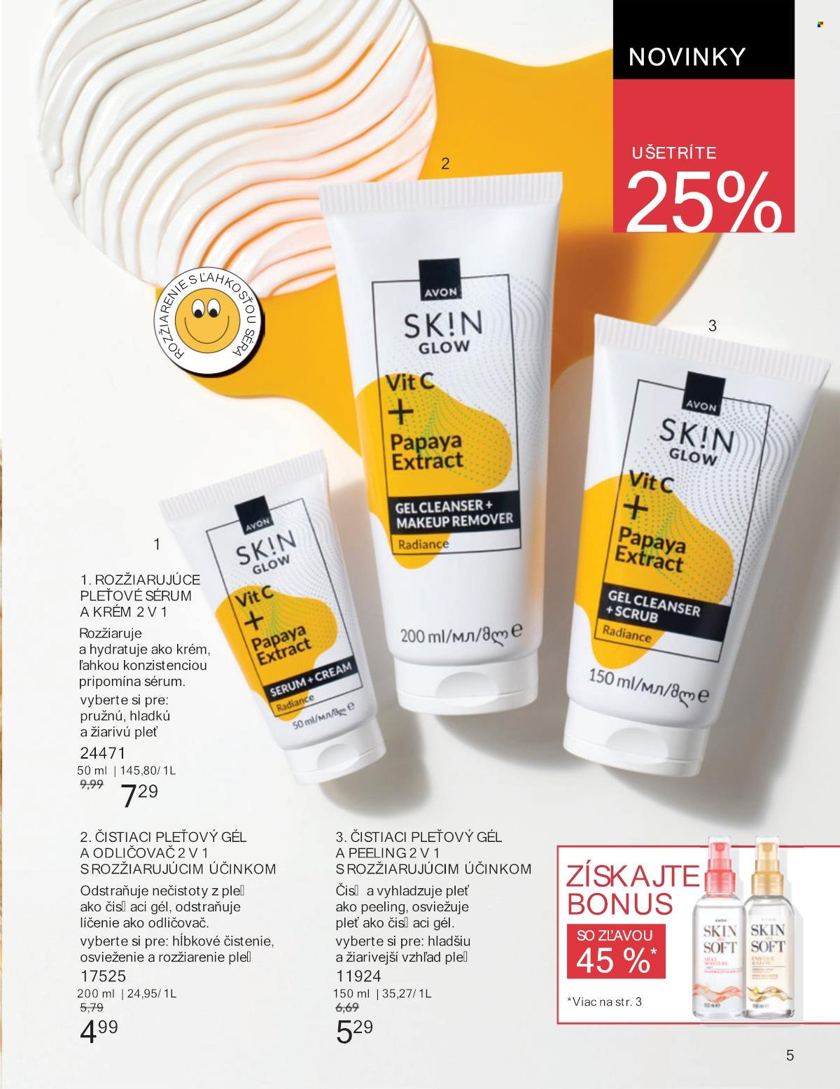 Leták Avon - 1.8.2025 - 31.8.2025. Strana 5