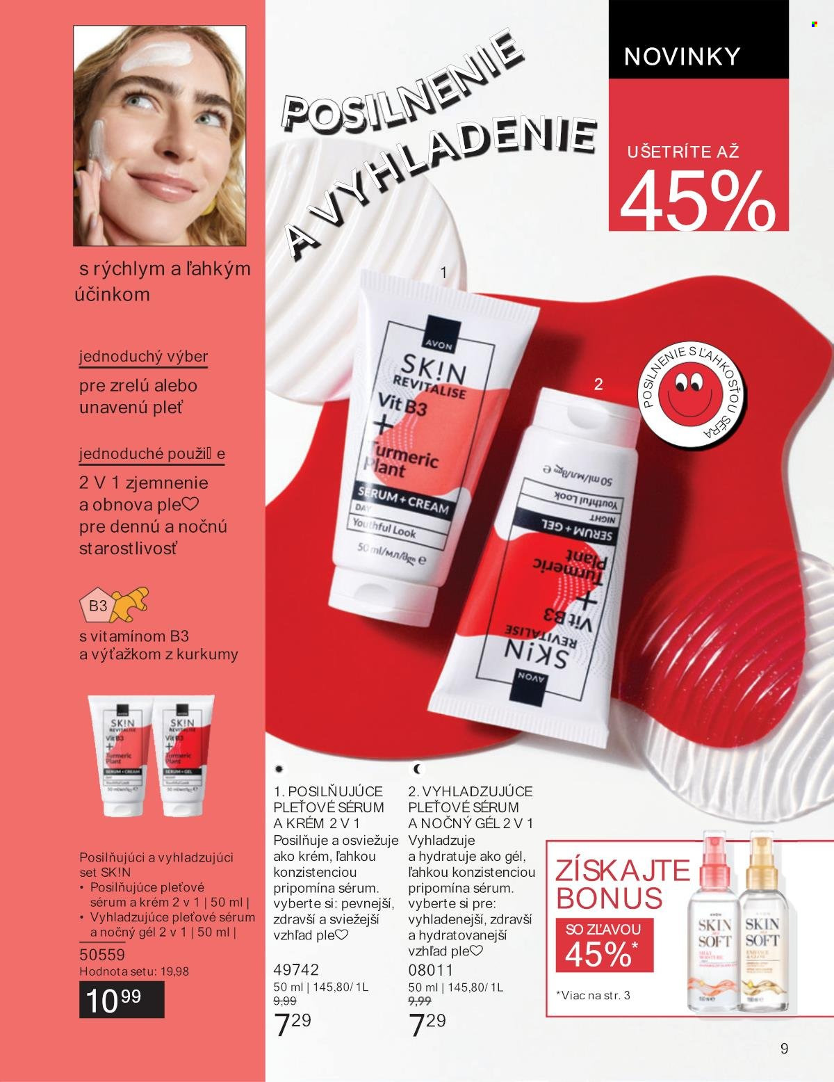 Leták Avon - 1.8.2025 - 31.8.2025. Strana 9
