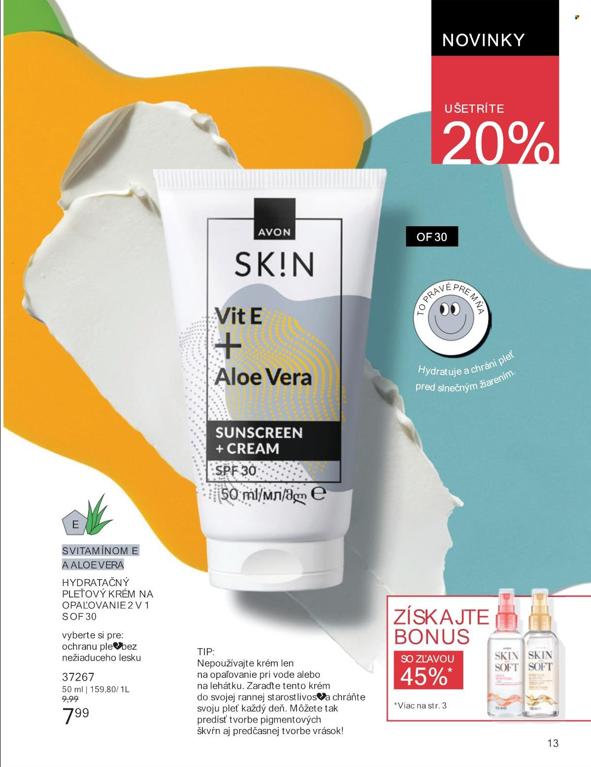 Leták Avon - 1.8.2025 - 31.8.2025. Strana 13