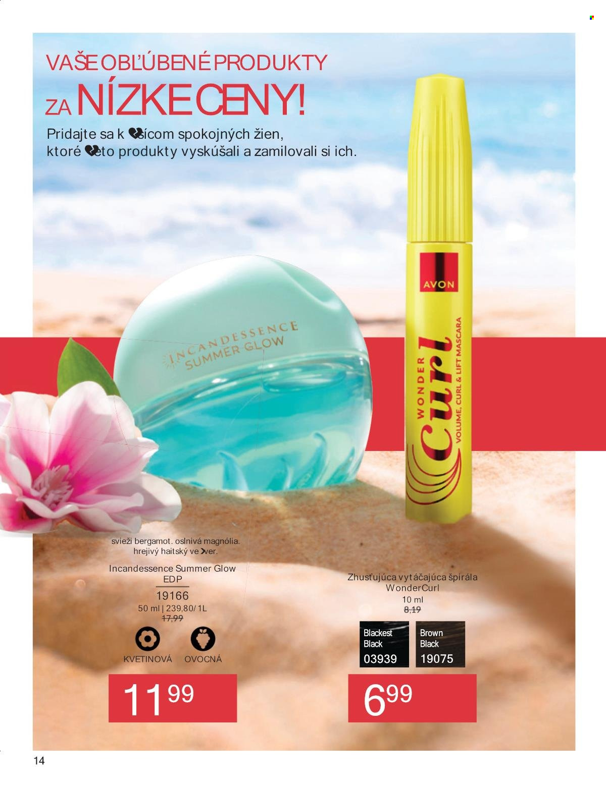 Leták Avon - 1.8.2025 - 31.8.2025. Strana 14