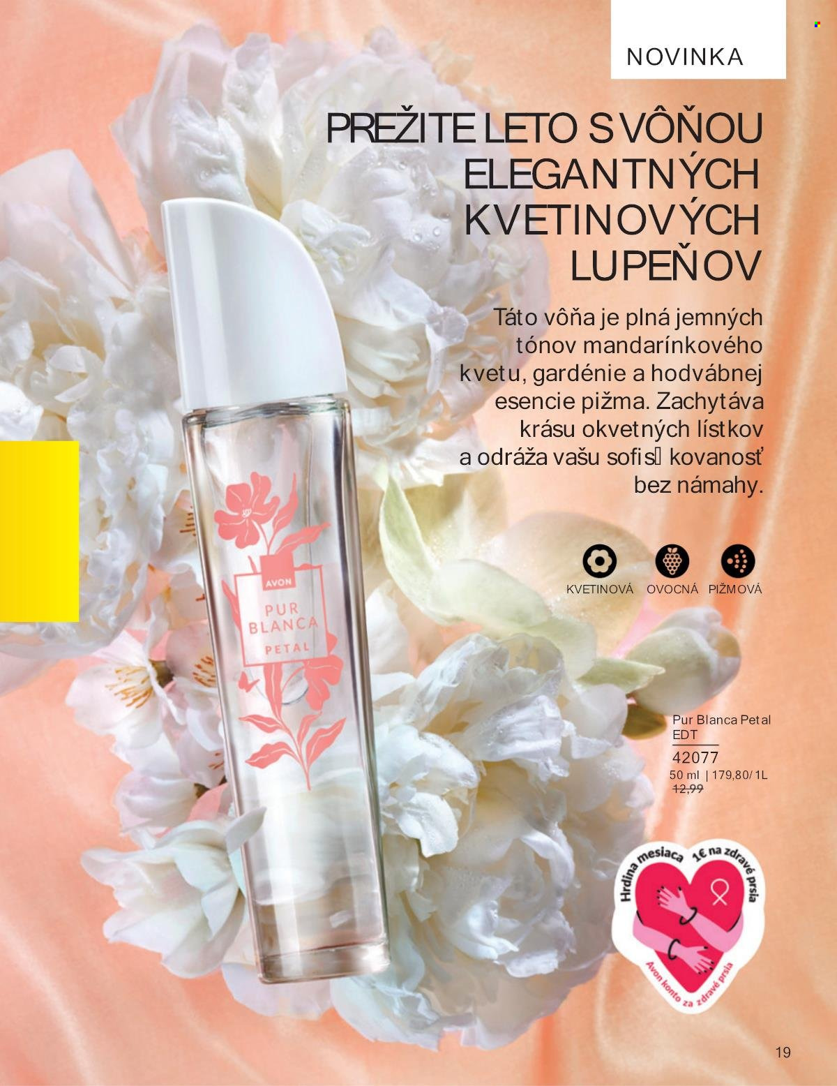 Leták Avon - 1.8.2025 - 31.8.2025. Strana 19