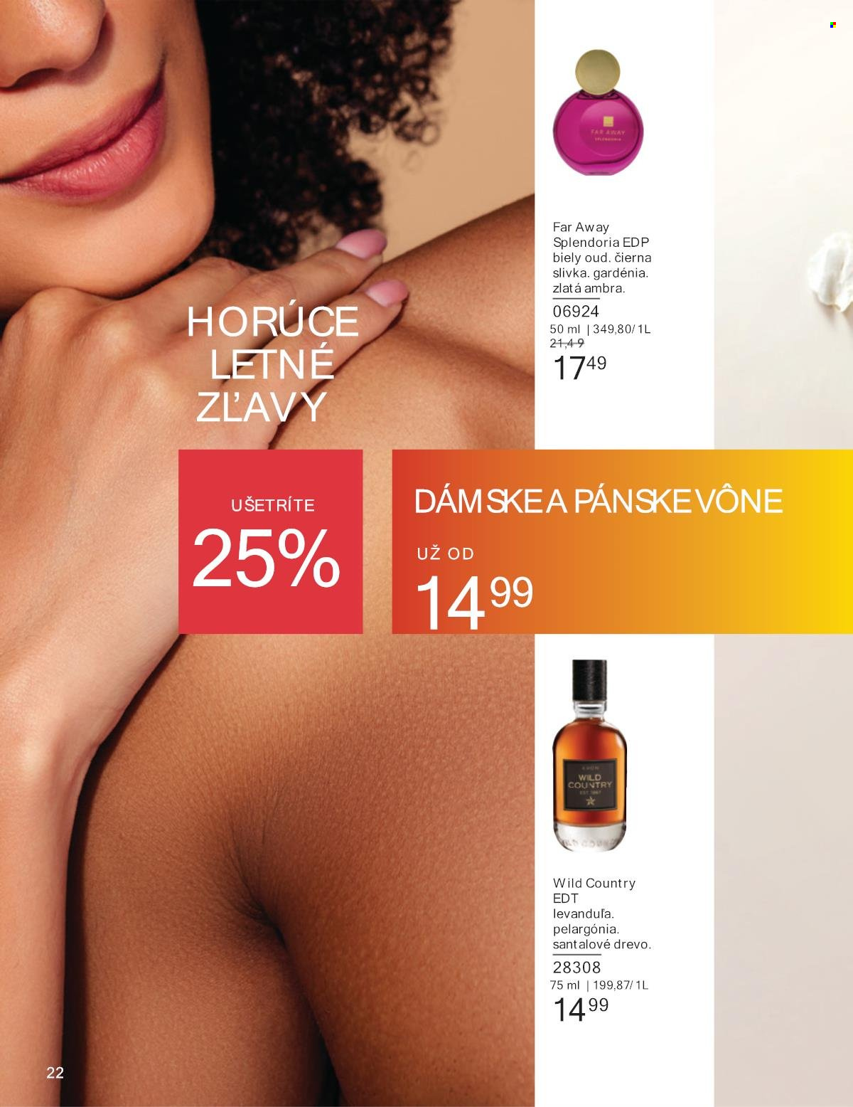 Leták Avon - 1.8.2025 - 31.8.2025. Strana 22
