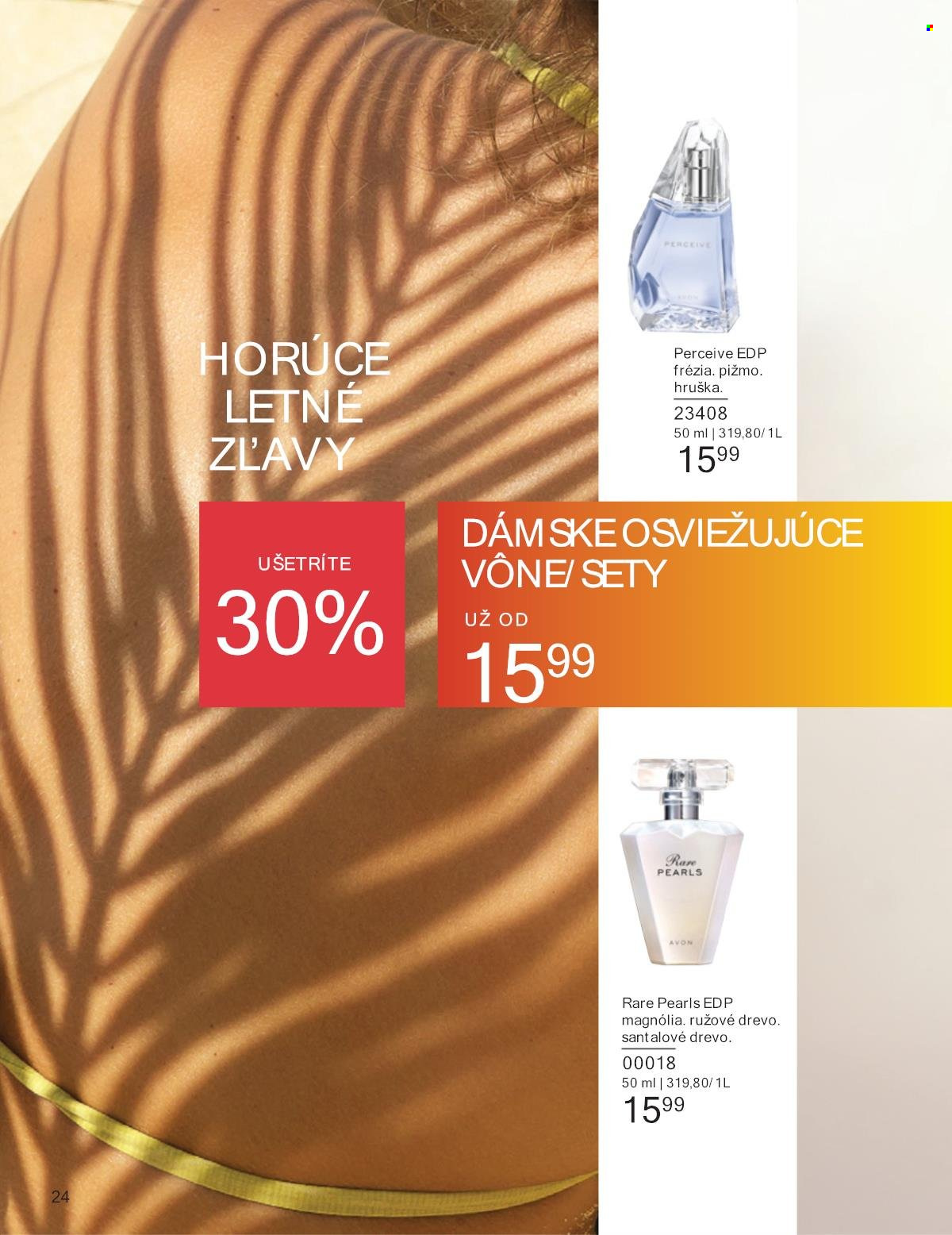 Leták Avon - 1.8.2025 - 31.8.2025. Strana 24