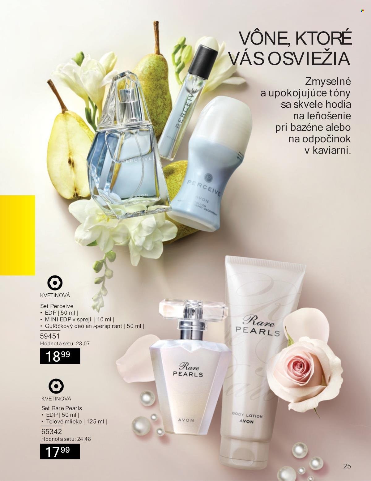 Leták Avon - 1.8.2025 - 31.8.2025. Strana 25