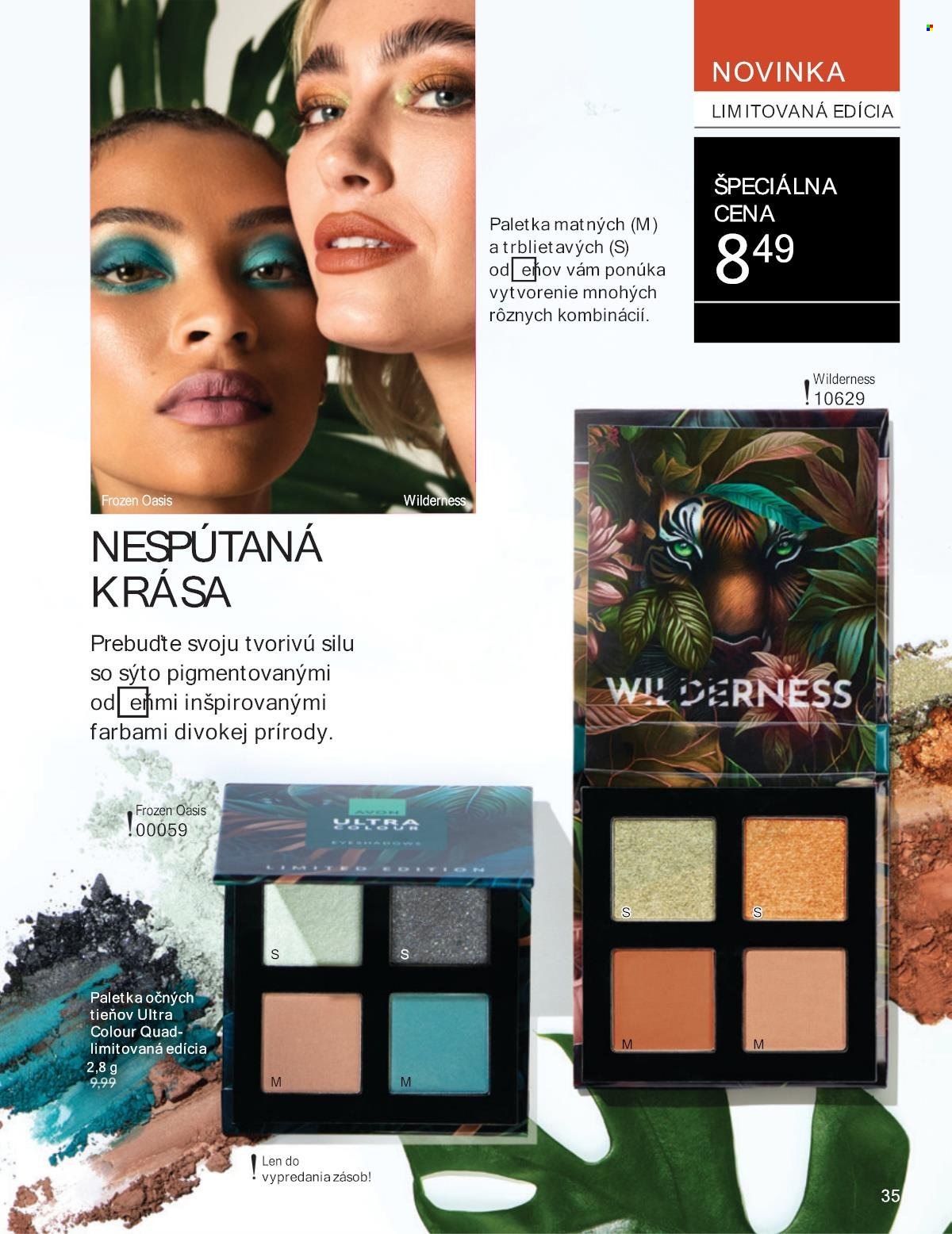 Leták Avon - 1.8.2025 - 31.8.2025. Strana 35