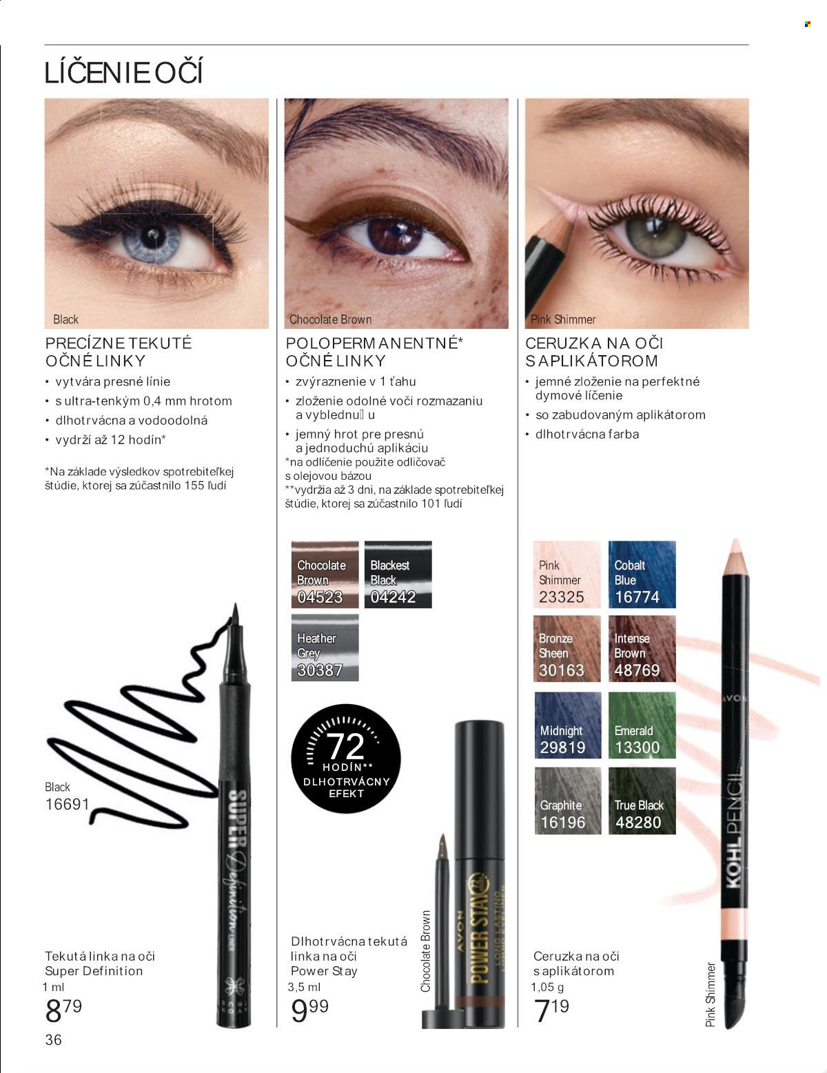 Leták Avon - 1.8.2025 - 31.8.2025. Strana 36