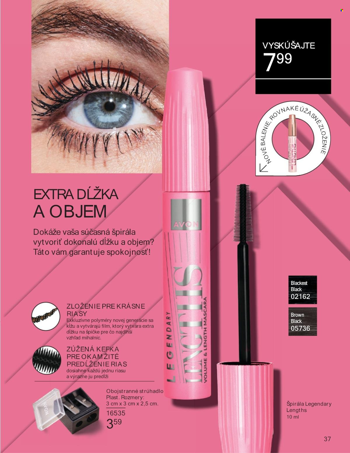 Leták Avon - 1.8.2025 - 31.8.2025. Strana 37