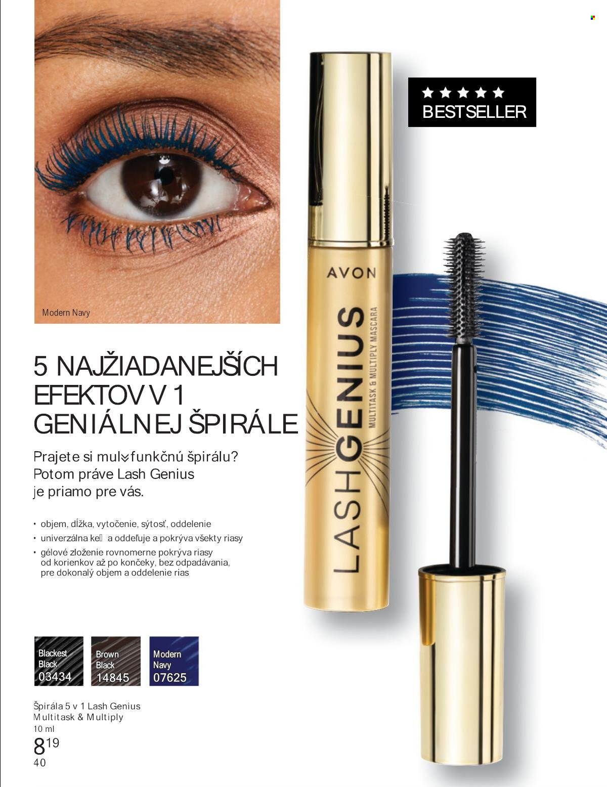 Leták Avon - 1.8.2025 - 31.8.2025. Strana 40