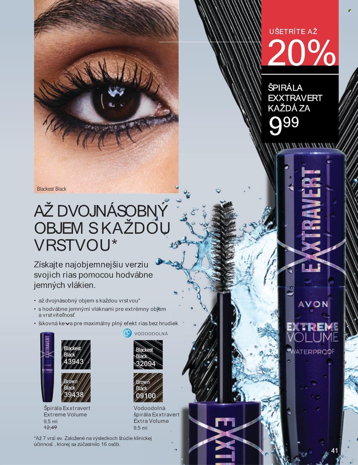 Leták Avon - 1.8.2025 - 31.8.2025. Strana 41