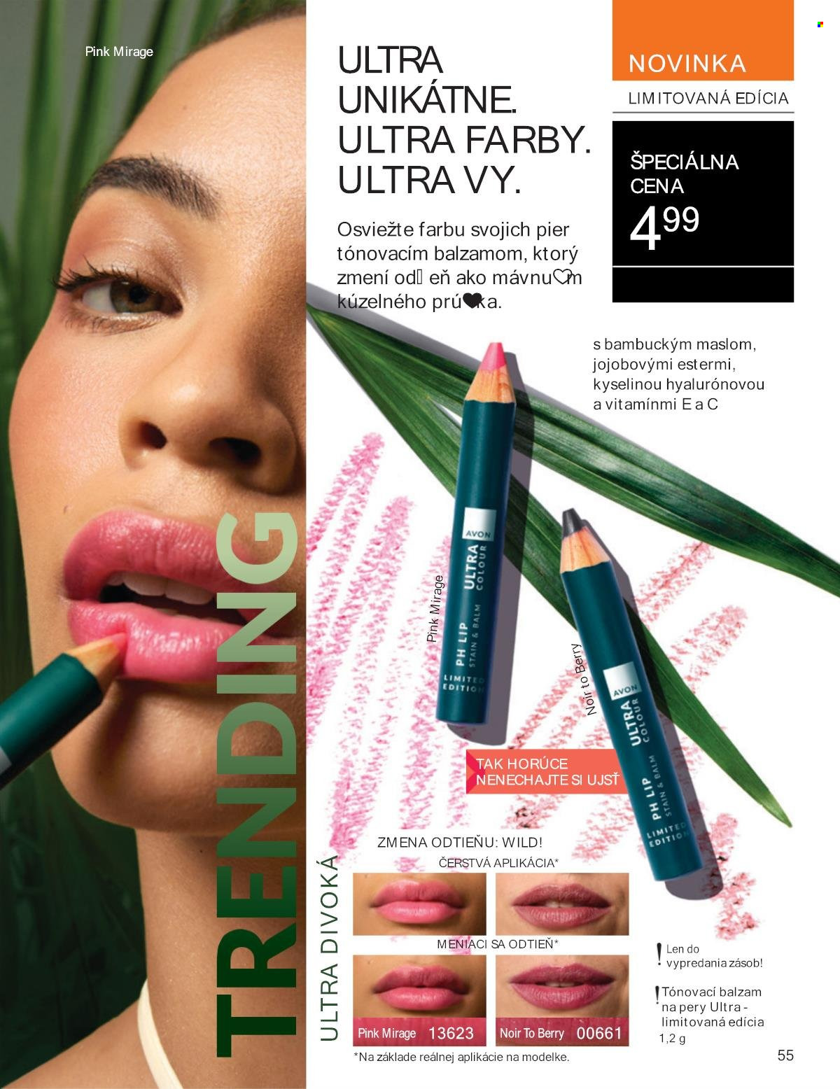Leták Avon - 1.8.2025 - 31.8.2025. Strana 55