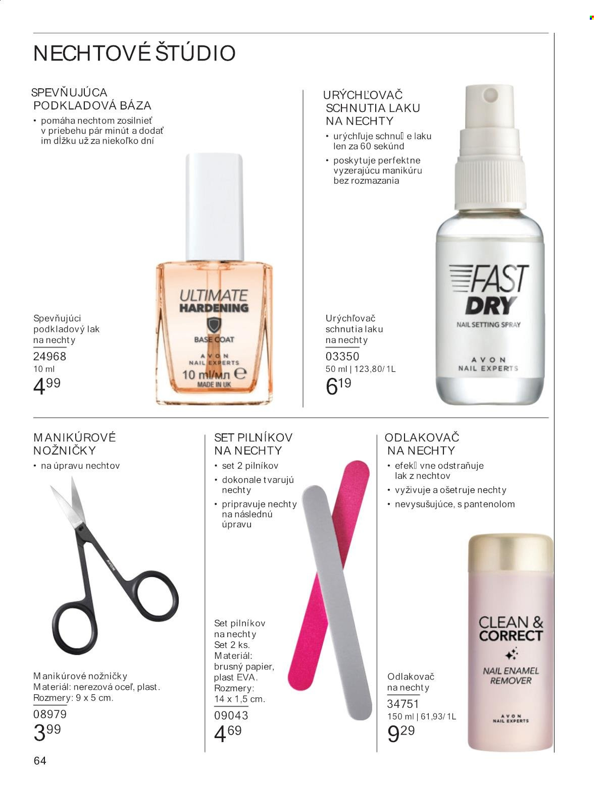 Leták Avon - 1.8.2025 - 31.8.2025. Strana 64