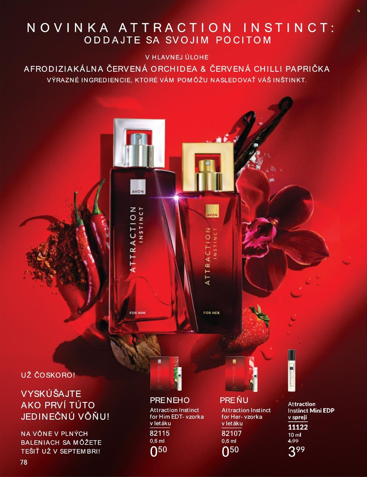 Leták Avon - 1.8.2025 - 31.8.2025. Strana 78