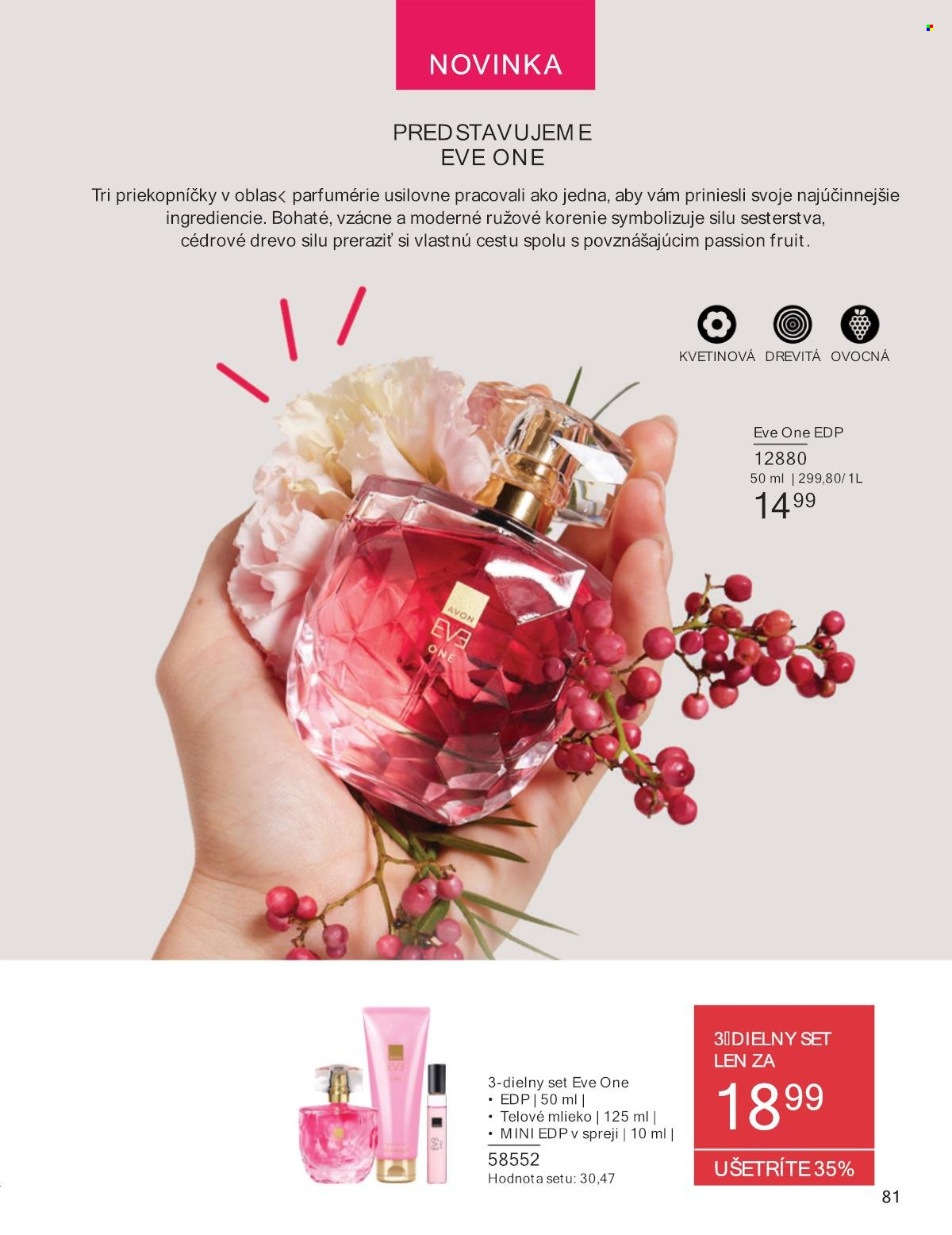 Leták Avon - 1.8.2025 - 31.8.2025. Strana 81