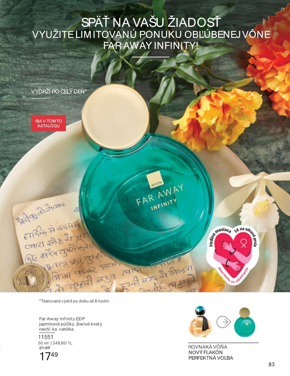 Leták Avon - 1.8.2025 - 31.8.2025. Strana 83