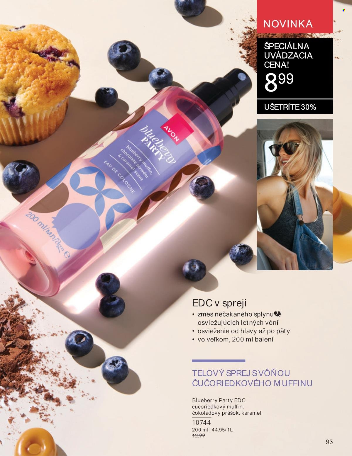 Leták Avon - 1.8.2025 - 31.8.2025. Strana 93