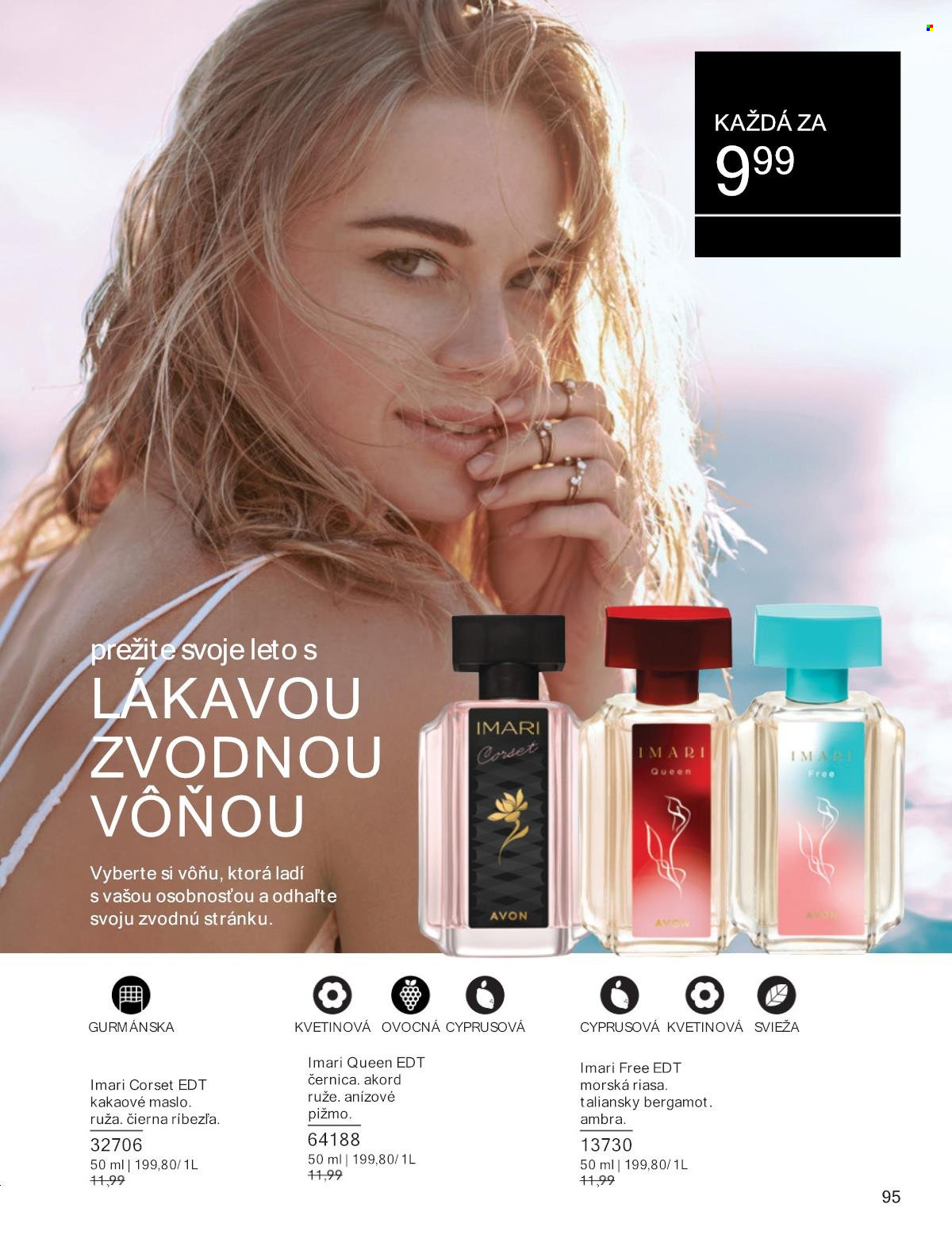 Leták Avon - 1.8.2025 - 31.8.2025. Strana 95