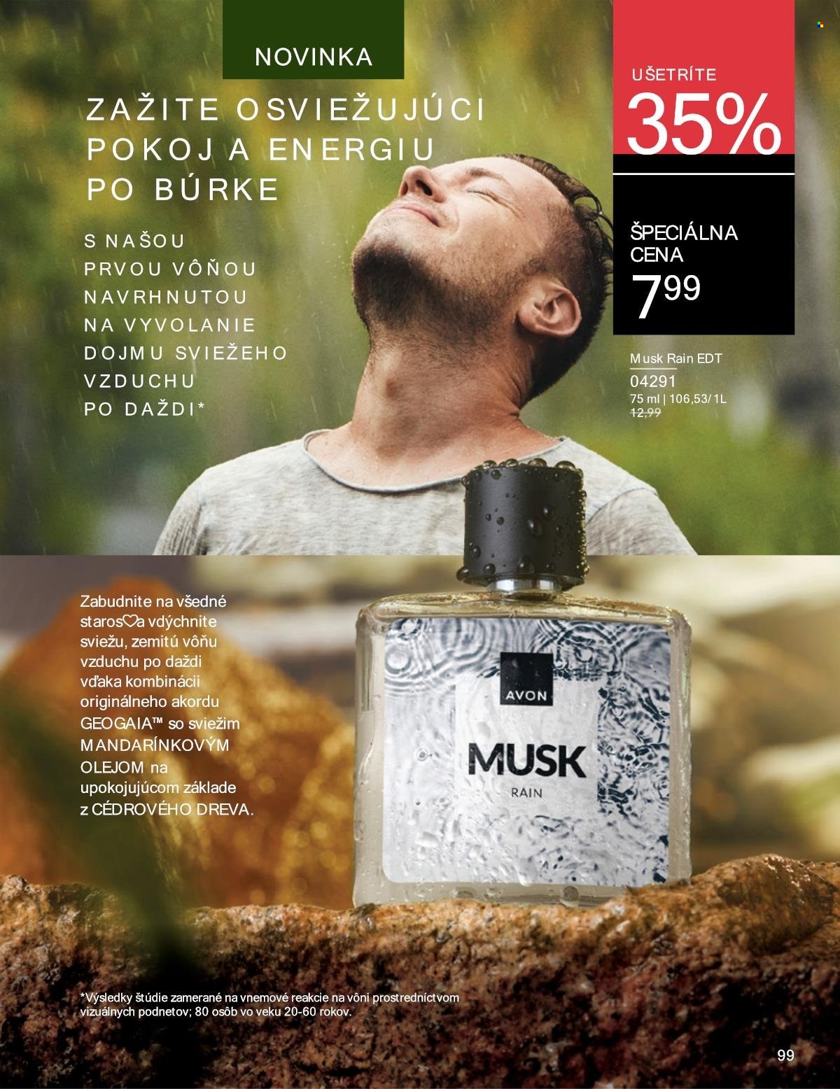 Leták Avon - 1.8.2025 - 31.8.2025. Strana 99