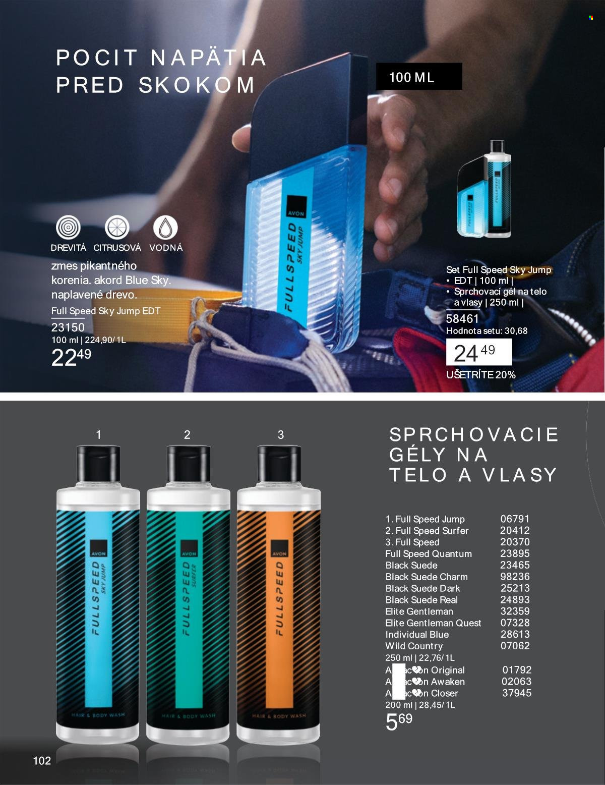 Leták Avon - 1.8.2025 - 31.8.2025. Strana 102