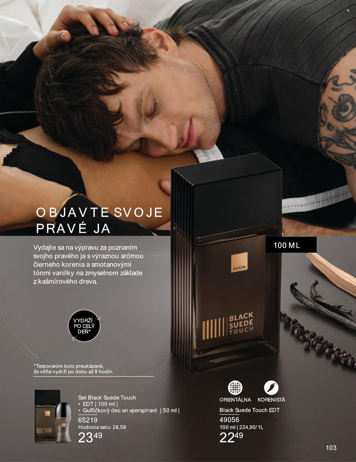 Leták Avon - 1.8.2025 - 31.8.2025. Strana 103