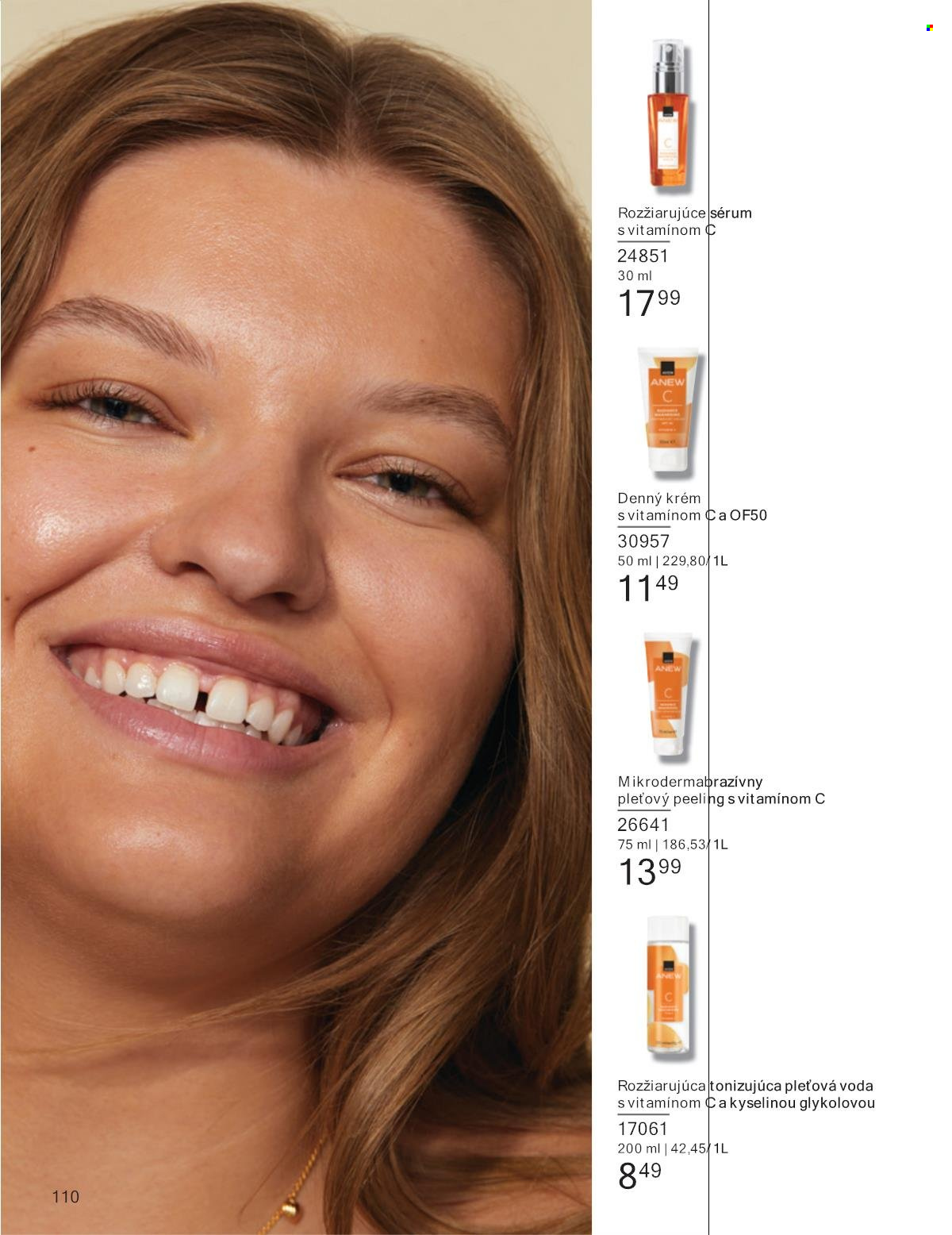 Leták Avon - 1.8.2025 - 31.8.2025. Strana 110