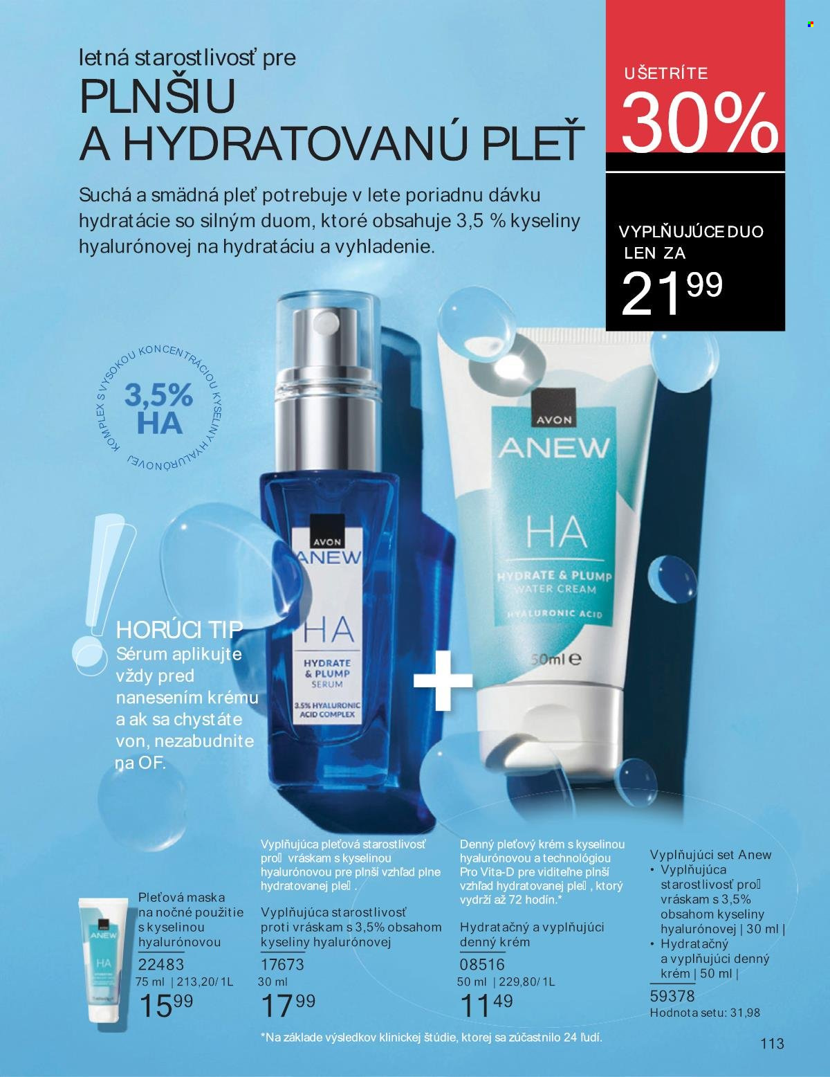 Leták Avon - 1.8.2025 - 31.8.2025. Strana 113