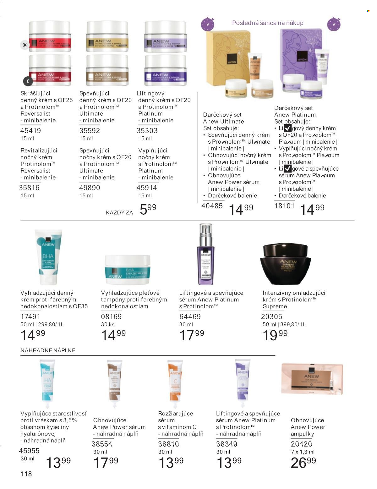Leták Avon - 1.8.2025 - 31.8.2025. Strana 118