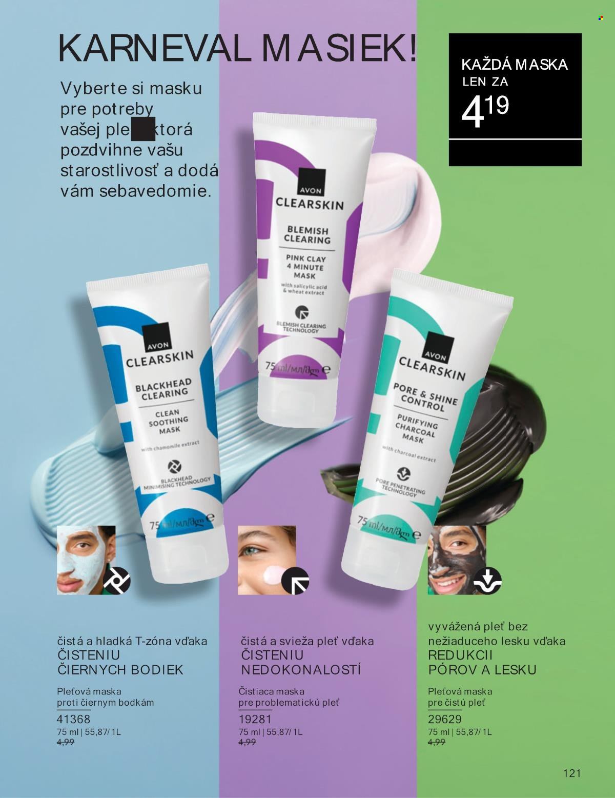 Leták Avon - 1.8.2025 - 31.8.2025. Strana 121