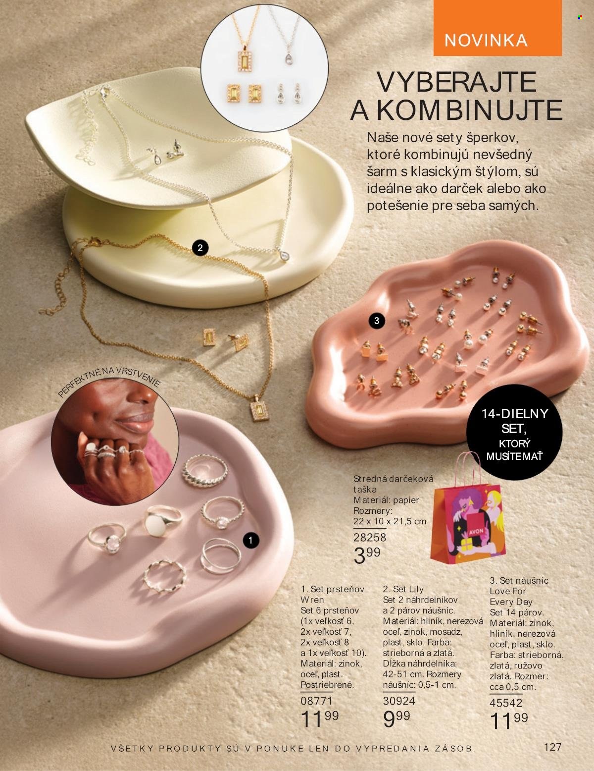 Leták Avon - 1.8.2025 - 31.8.2025. Strana 127