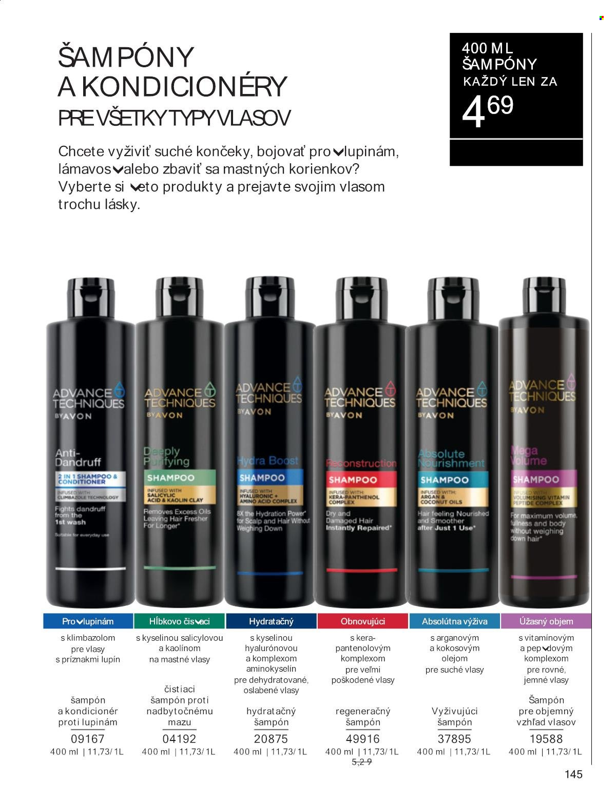 Leták Avon - 1.8.2025 - 31.8.2025. Strana 145