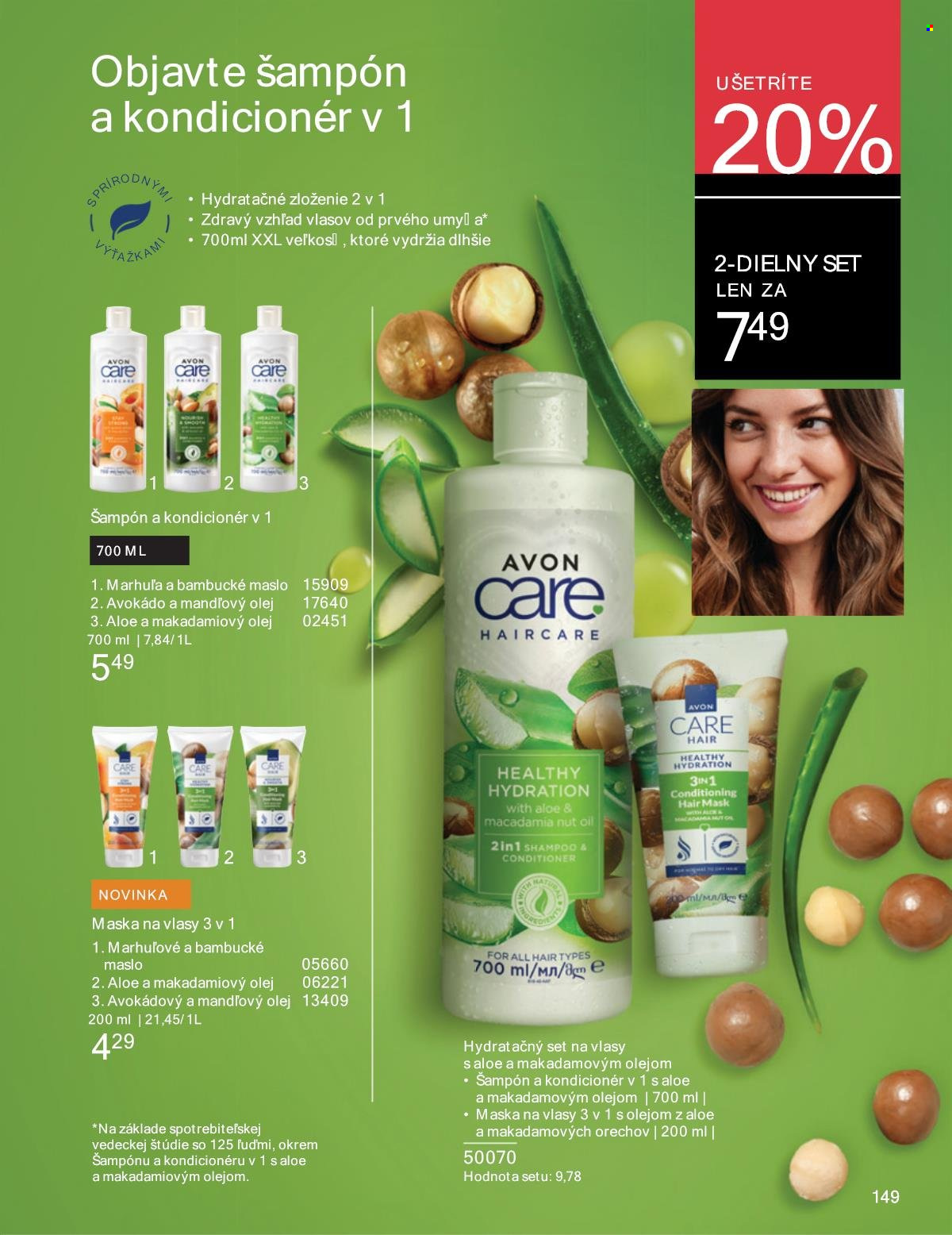 Leták Avon - 1.8.2025 - 31.8.2025. Strana 149