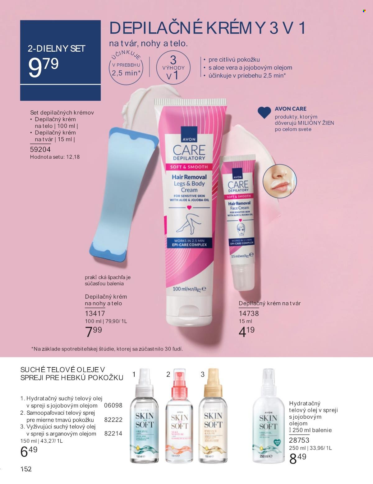 Leták Avon - 1.8.2025 - 31.8.2025. Strana 152