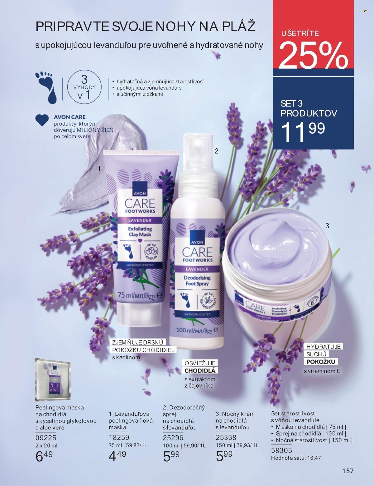 Leták Avon - 1.8.2025 - 31.8.2025. Strana 157